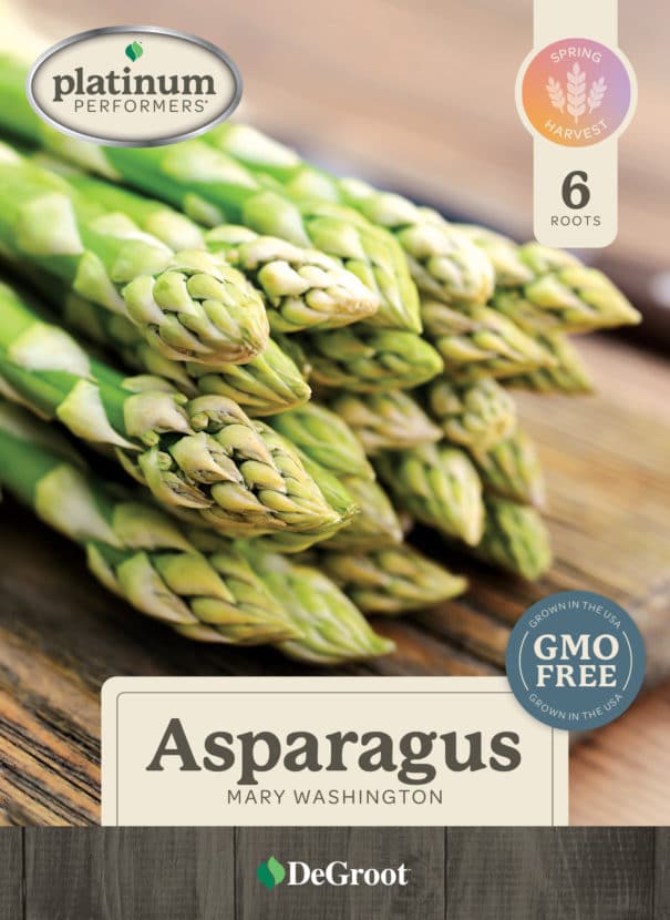 DeGroot Asparagus Mary Washington Capper package