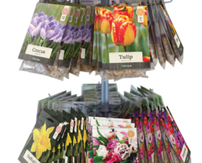 Fall Bulb Spinner Display